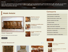 Tablet Screenshot of mobili-antichi.org